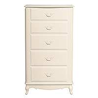 Laura Ashley PROVENCALE 5 DRAWER TALL CHEST