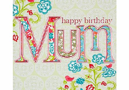 Laura Darrington Happy Birthday Mum Card