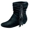 laura Scott Fringed Ankle Boots