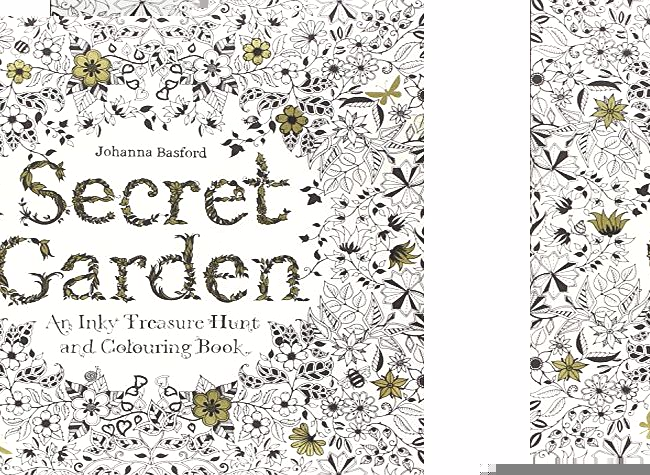 Laurenceking Secret Garden: An Inky Treasure Hunt and Colouring Book