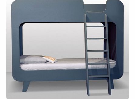 Laurette Heads or Tails Bunk Beds - Dark Grey `One size