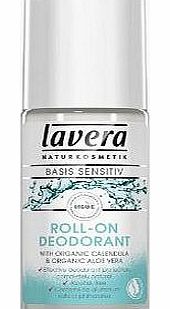 lavera  Organic Basis Sensitive 50ml Deodorant Roll On