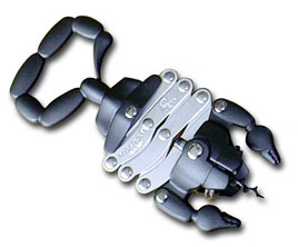 Black & Satin Scorpion Corkscrew