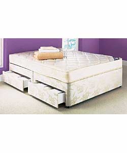 Beds Posture Zone Double Divan with 4 Drawers