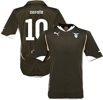 Puma 2010-11 Lazio Puma Away Shirt (Zarate 10)