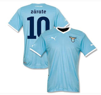 Lazio Puma 2011-12 Lazio Puma Home Shirt (Zarate 10)