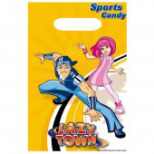 lazy town Party Loot Bags - 8 in a pack