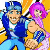 lazy town Party Napkins - 16 in a pack