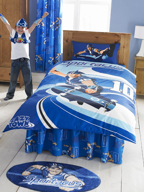 Lazy Town Sportacus Duvet Cover and Pillowcase Bedding