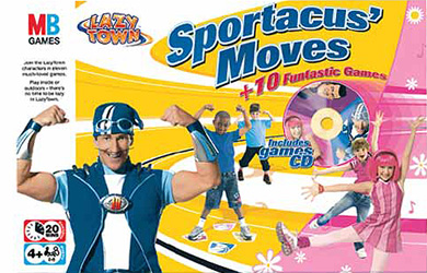 lazy town Sportacusand#39; Moves