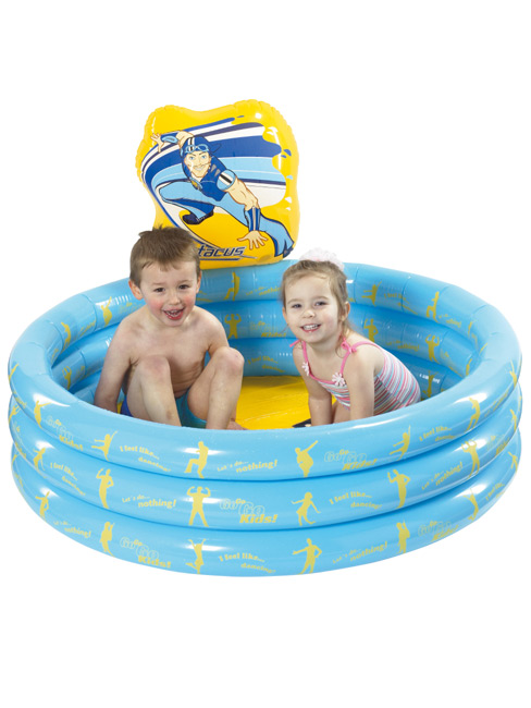 Lazy Town Three Ring Inflatable Spray Pool