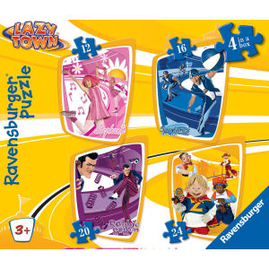 lazytown 4 Puzzles In 1 Box