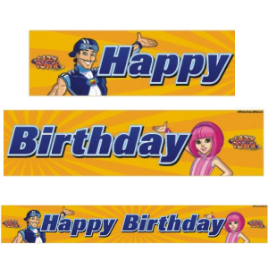 lazytown 5 Yard Banner **DISCONTINUED**