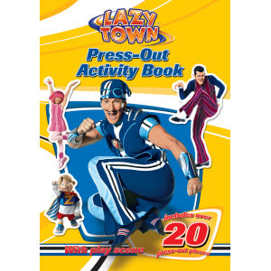 lazytown Press-Out Activity Book