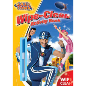 lazytown Wipe-Clean Activity Book