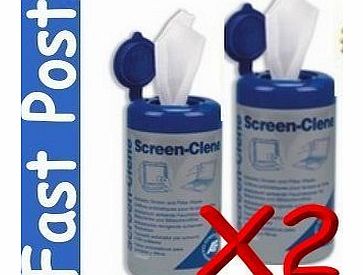 LCD Wipes 200 Screen LCD wipes Monitor Cleaner / Laptop TV Plasma, iPhone, iPad