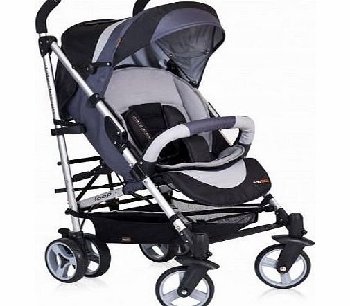 Pushchair - Stroller Buggy - Multi Positions - lots of accessories included - Premium Quality - in 5 colors available - Colour:Orange - 1103
