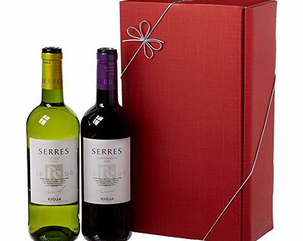 Le Bon Vin Carlos Serres Rioja Twin Wine Gift Set 2011 75 cl (Case of 2)
