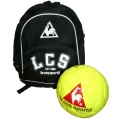 LE COC SPORTIF rucksack and football