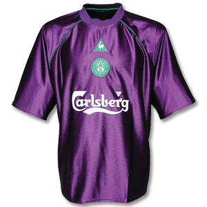 01-02 Hibernian Away shirt