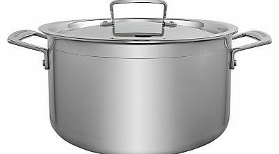 Le Creuset 3-Ply Stainless Steel Deep Casserole,