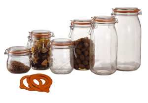 Glass Preserving Jars 1000 grams / 1