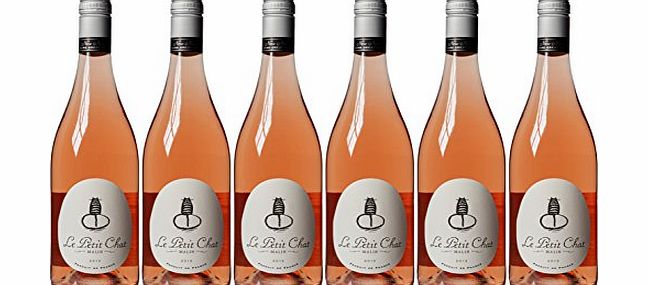 Le Petit Chat Malin Rose IGP Pays DOc 2013 Wine 75 cl (Case of 6)