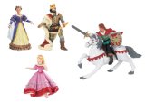 Exclusive to Amazon.co.uk. Le Toy Van - Papo Fairytale Set 2 (The Queen / Prince / Princes Horse / Dancing Princess Pink / The King )