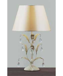 Leaf Cream Table Lamp