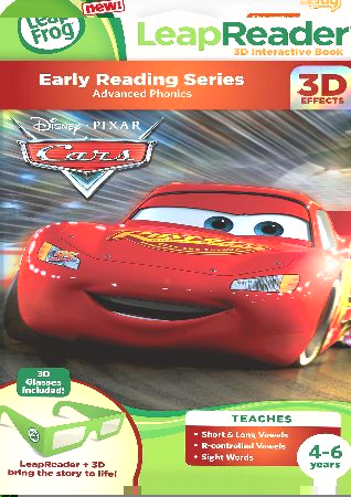 LeapFrog Disney Cars 2 3D LeapReader Book