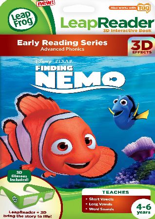LeapFrog Disney Finding Nemo 3D LeapReader Book