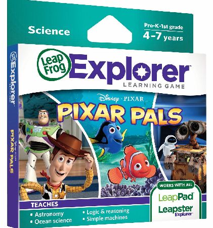 LeapFrog Disney Pixar Pals Explorer Learning Game