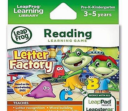 Explorer Game: Letter Factory (for LeapPad and Leapster)