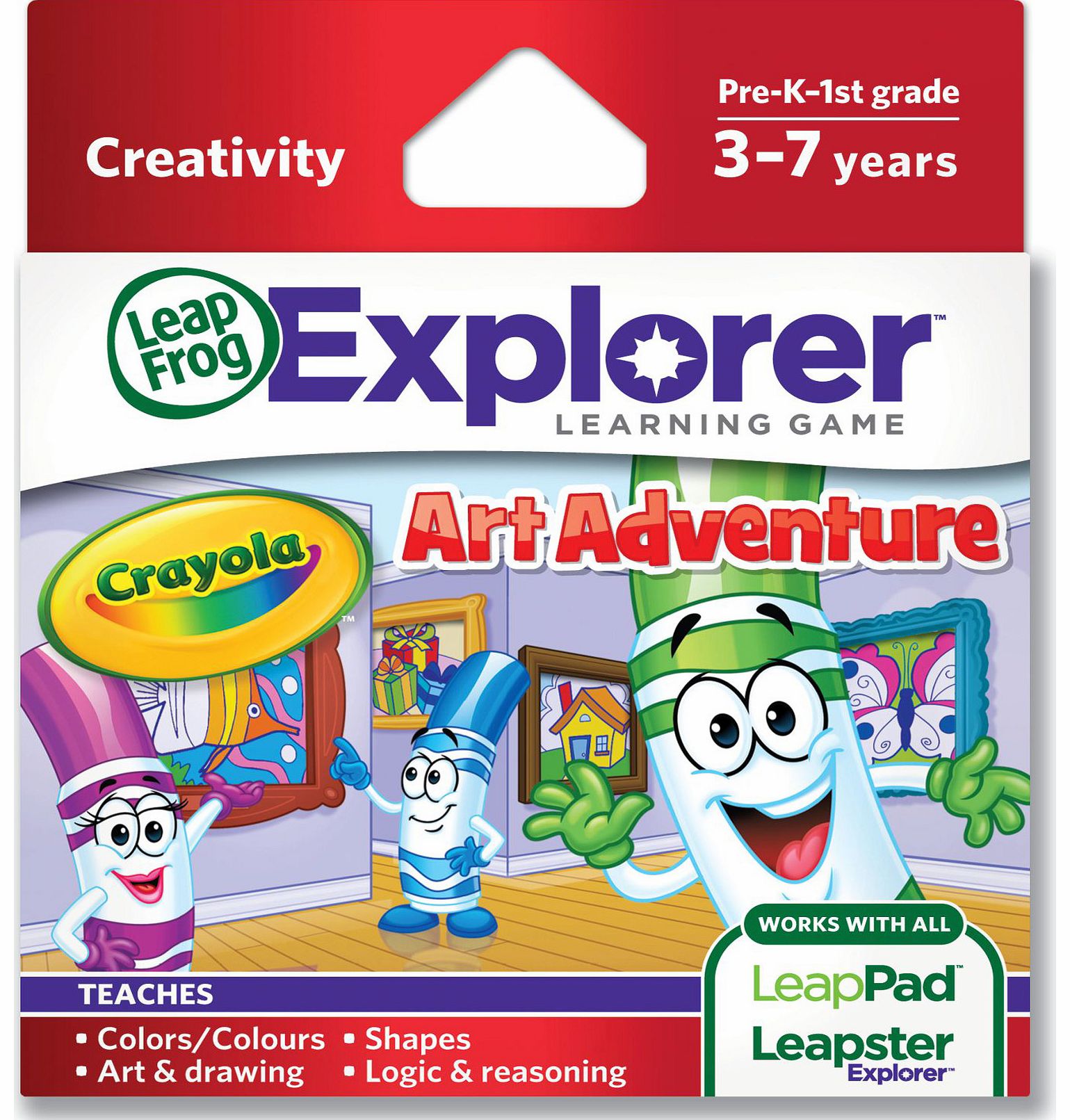 LeapFrog Explorer Learning Game - Crayola Art Adventure