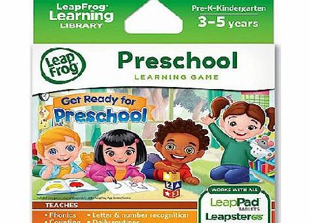 LeapFrog LeapPad LeapFrog Get Ready for Preschool Learning Game