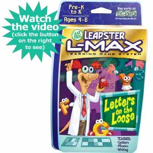 Leapfrog Leapster L-MAX Letters on the Loose