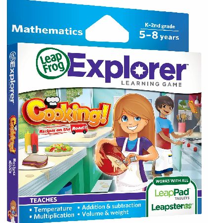 LeapFrog Recipes on the Road Explorer Learning Game
