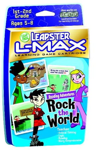 LeapFrog Rock the World - Leapster L-Max Learning Game System Software