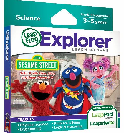 LeapFrog Solve It with Elmo Explorer Learning Game