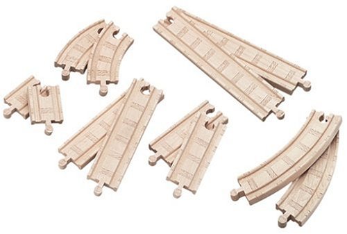 Learning Curve Wooden Thomas & Friends: Straight & Curved Track Expansion Pack