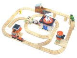 Learning Curve Wooden Thomas and Friends: Play Table Set: Harold and Percy to the Rescue