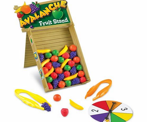 Learning Resources Avalanche Fruit Stand Colour and Fine Motor Skills Game