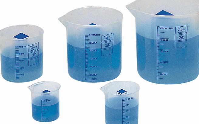 Learning Resources Graduated Beakers Set of 5 LER030
