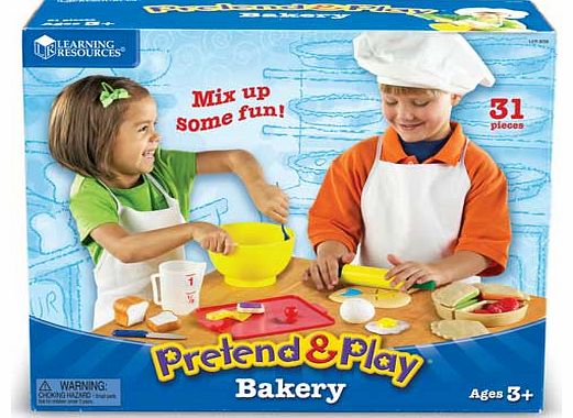Learning Resources Pretend and Play Bakery Set