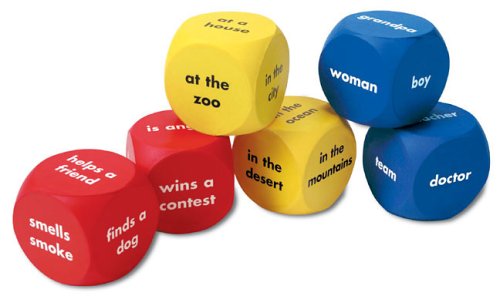 Learning Resources Soft Foam Story Word Cubes