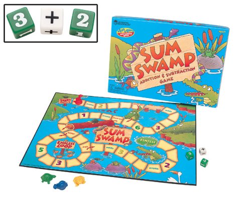 Learning Resources Sum Swamp Addition and Subtraction Game