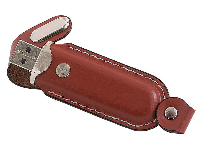 leather Bound USB Memory Stick