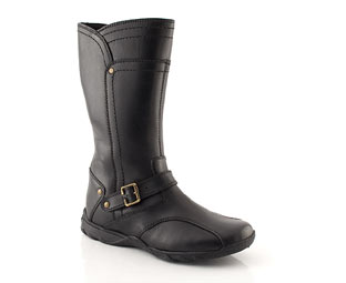 Leather Mid High Boot - Infant