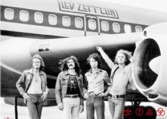 Led Zeppelin Aeroplane Poster