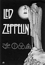 Led Zeppelin Farewell Stairway Textile Poster